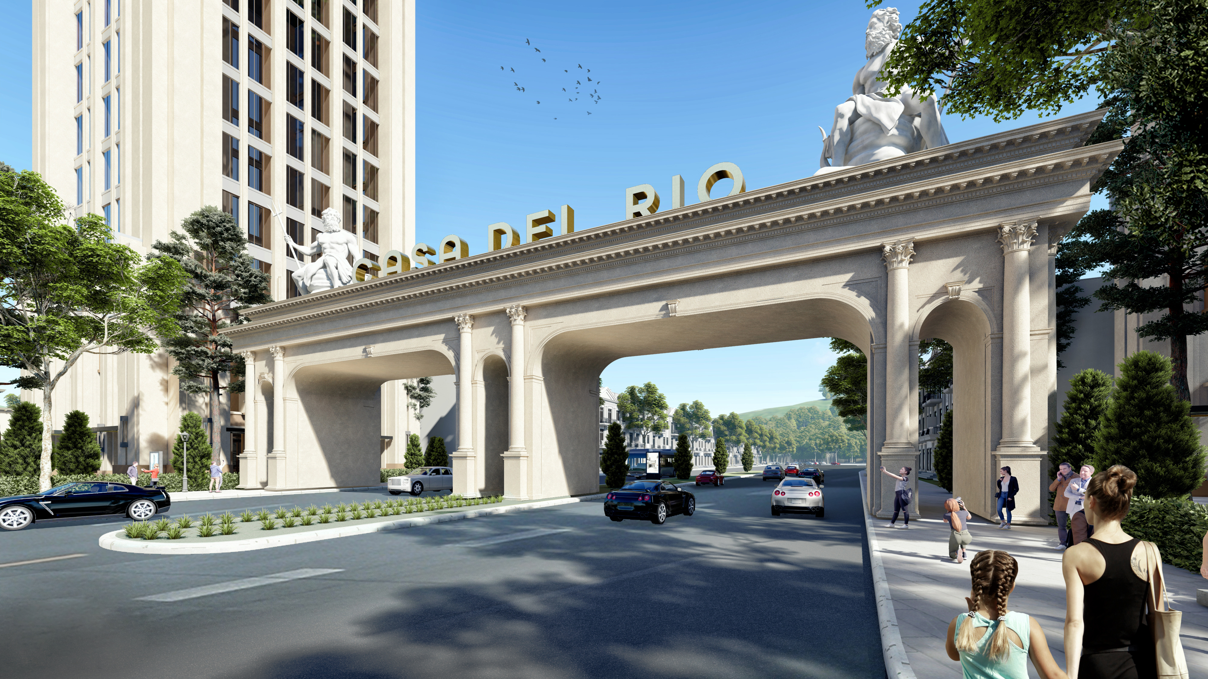 Bán suất ngoại giao dự án Casa Del Rio căn song lập góc trục đường 25m